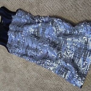 Kidpik black sequin dress